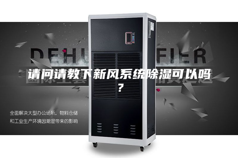 請問請教下新風系統除濕可以嗎?