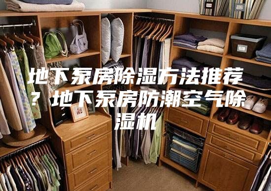 地下泵房除濕方法推薦？地下泵房防潮空氣除濕機