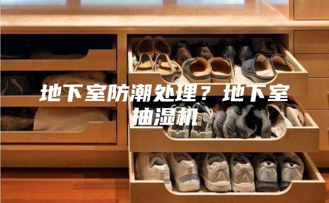 地下室防潮處理？地下室抽濕機