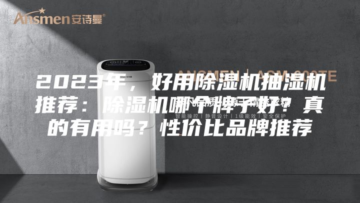2023年,好用除濕機抽濕機推薦:除濕機哪個牌子好?真的有用嗎?性價比品牌推薦