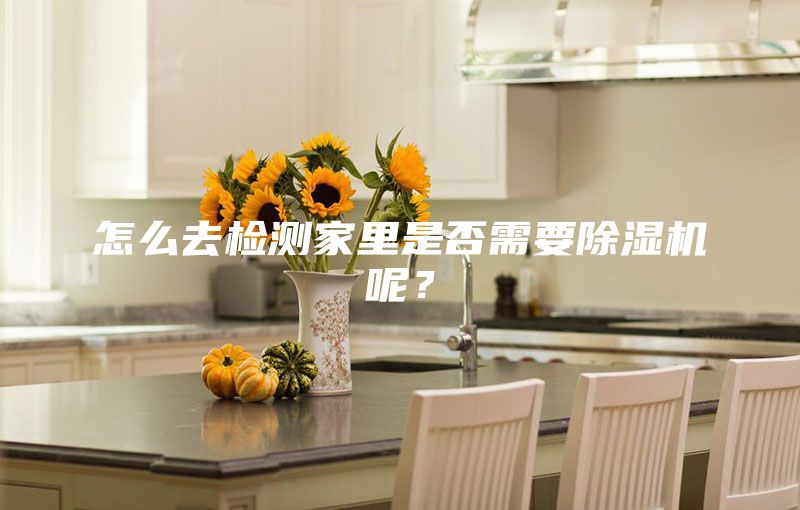怎么去檢測家里是否需要除濕機呢?