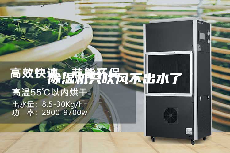 除濕機只吹風不出水了