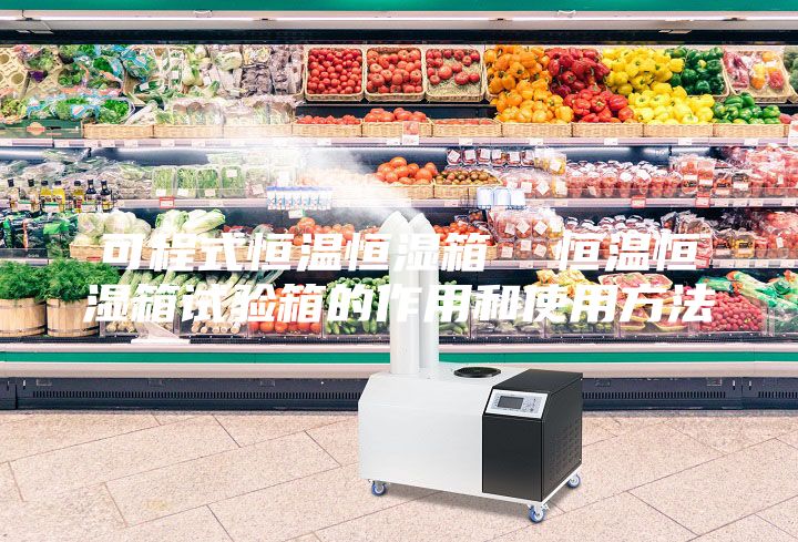 可程式恒溫恒濕箱  恒溫恒濕箱試驗箱的作用和使用方法