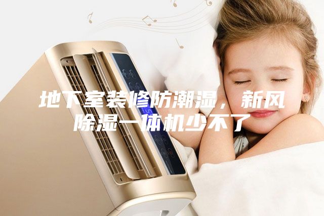 地下室裝修防潮濕，新風除濕一體機少不了