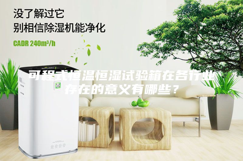 可程式恒溫恒濕試驗(yàn)箱在各行業(yè)存在的意義有哪些？